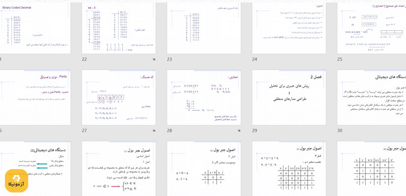 پاورپورینت مدار منطقی موریس مانو